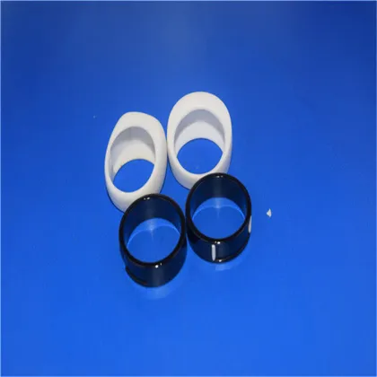 Fashion Ceramic Jewelry White Smart Wearable Ring Parts