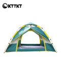 3,3 kg Green Trekking Family Automatic Family Tent de camping ao ar livre