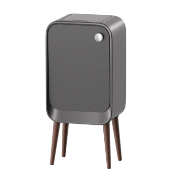 Stainless Steel Legged Wings-open Sensor Trash Bin