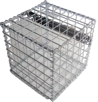 Galvanized Hesco Barrier Wall: Welded Hesco Wall Bastion for Security