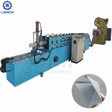 High Speed Light Gauge Steel Channel Roll Forming Machine with Hole Punching