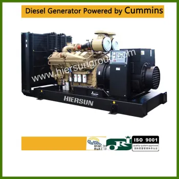 Powered by Cummins 640kw/800kva generator set