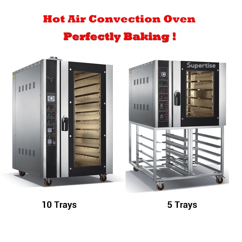 Electric Industrial Convection Oven with Steam for Baking Bread