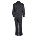 Black Nomex Work Suit with Snaps Pockets