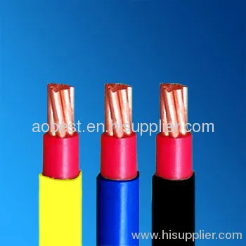 Thhn Pvc Insulated Nylon Sheath Electric Wire 