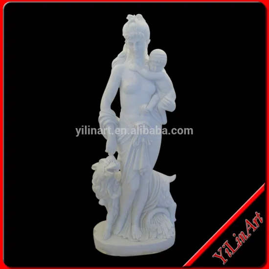 White Natrual Marble Stone Religious Jesus Statue