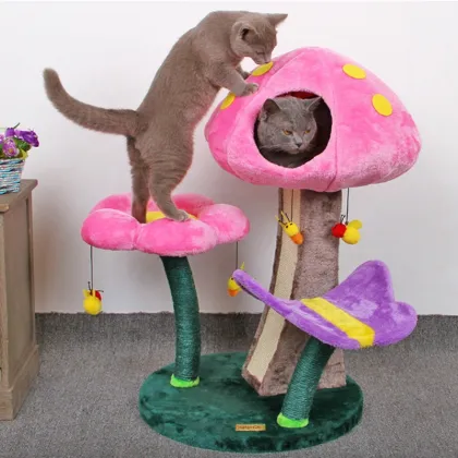 cat tree house board tree bed house cave