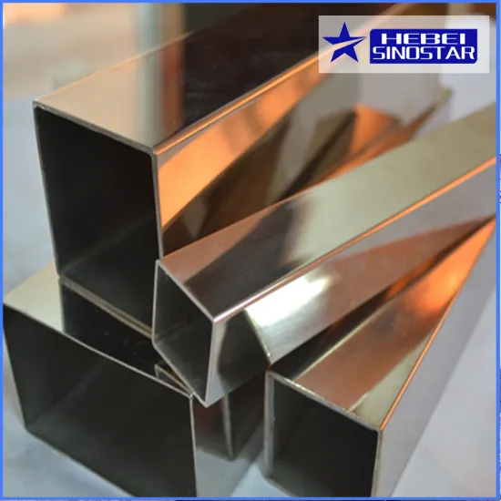 304 stainless steel square pipes
