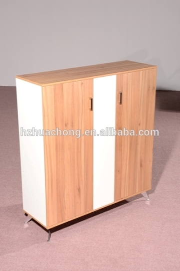 Easy assembly colorful office file cabinets / filing wooden cabinets for home office