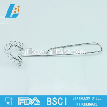 Different shape stainless steel spring eggbeater/ wire whisk