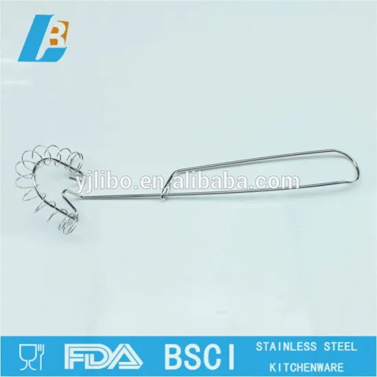 Different shape stainless steel spring eggbeater/ wire whisk