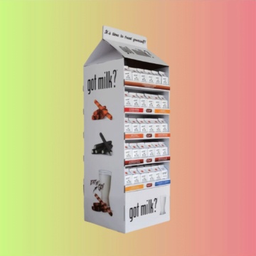 Sturdy Floor-standing Display for Paper Products