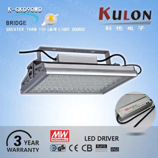 CE approved IP65 cold storage 90w indoor LED high bay light