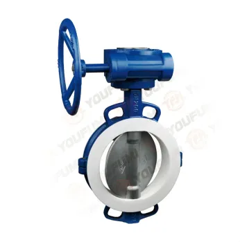 Half Bore PTFE Lined Butterfly Valve ANSI