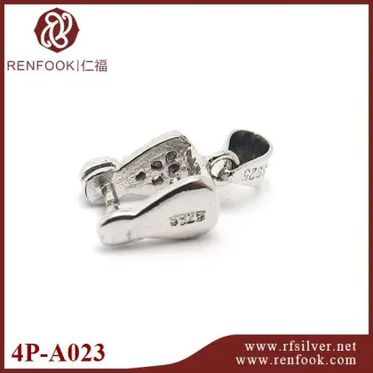Wholesale childrens silver jewellery 925 sterling silver pendant bail