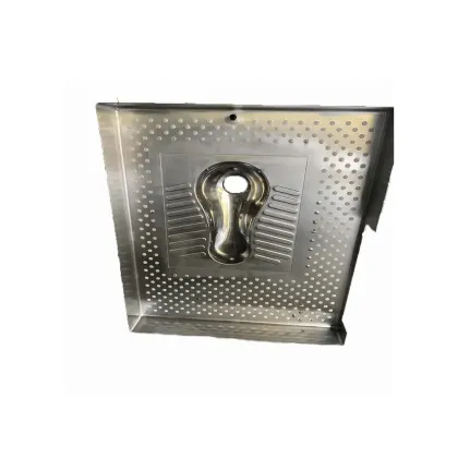 Vacuum Stainless Steel Squatting Toilet Device for Train Systems