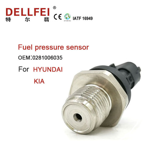 Sensores de pressão ferroviária comum 0281006035 para Hyundai Kia