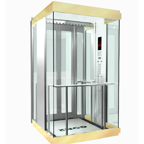 Modern Building Passenger Panoramic Glass Elevator