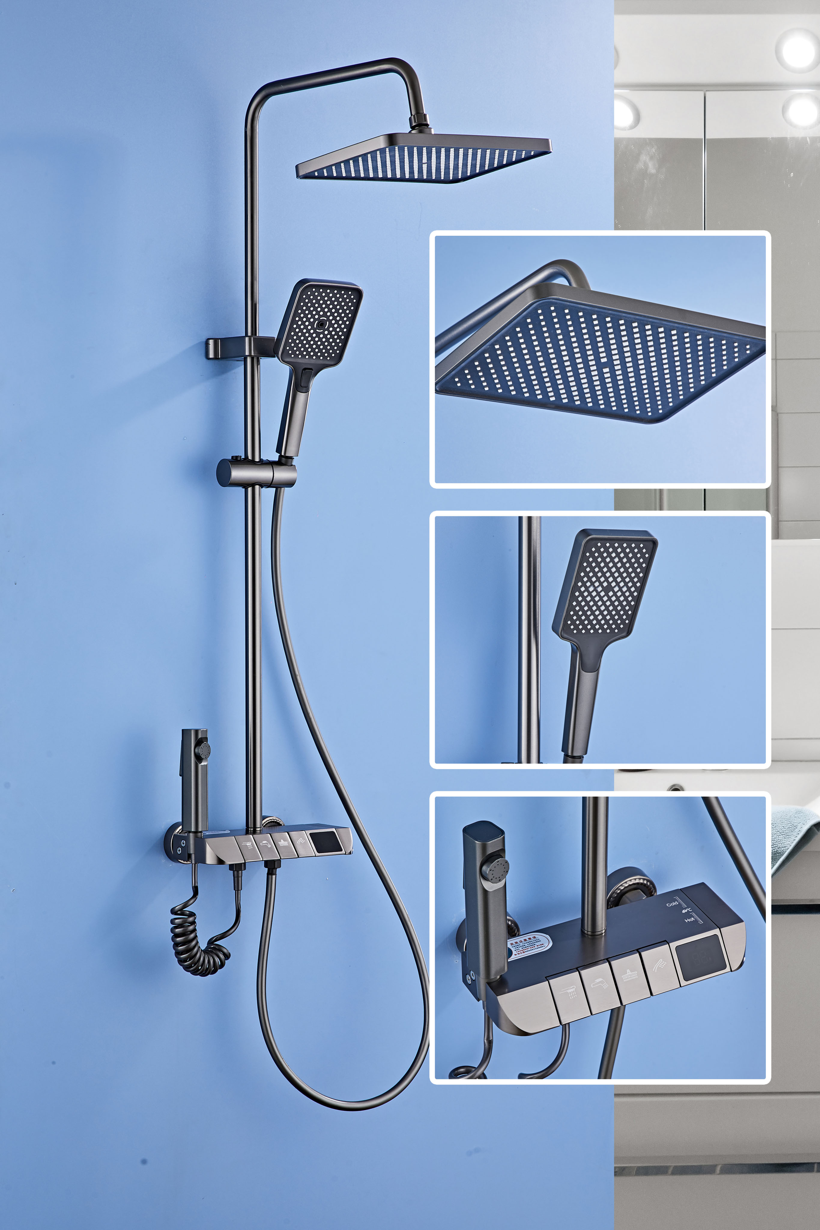 the function of 832 shower mixer set