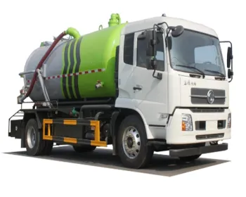 6 Wheelers 11 CBM Vacuum Tank Truck