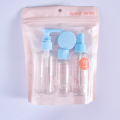 3Pcs 100ml Plastic Bottle Travel Set Kit