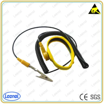 LN-1591701 Anti Allergy Silica Gel Wrist Strap For Cleanroom