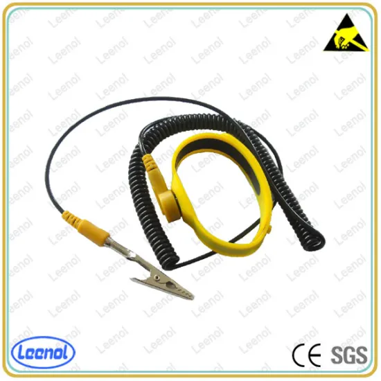 LN-1591701 Anti Allergy Silica Gel Wrist Strap For Cleanroom