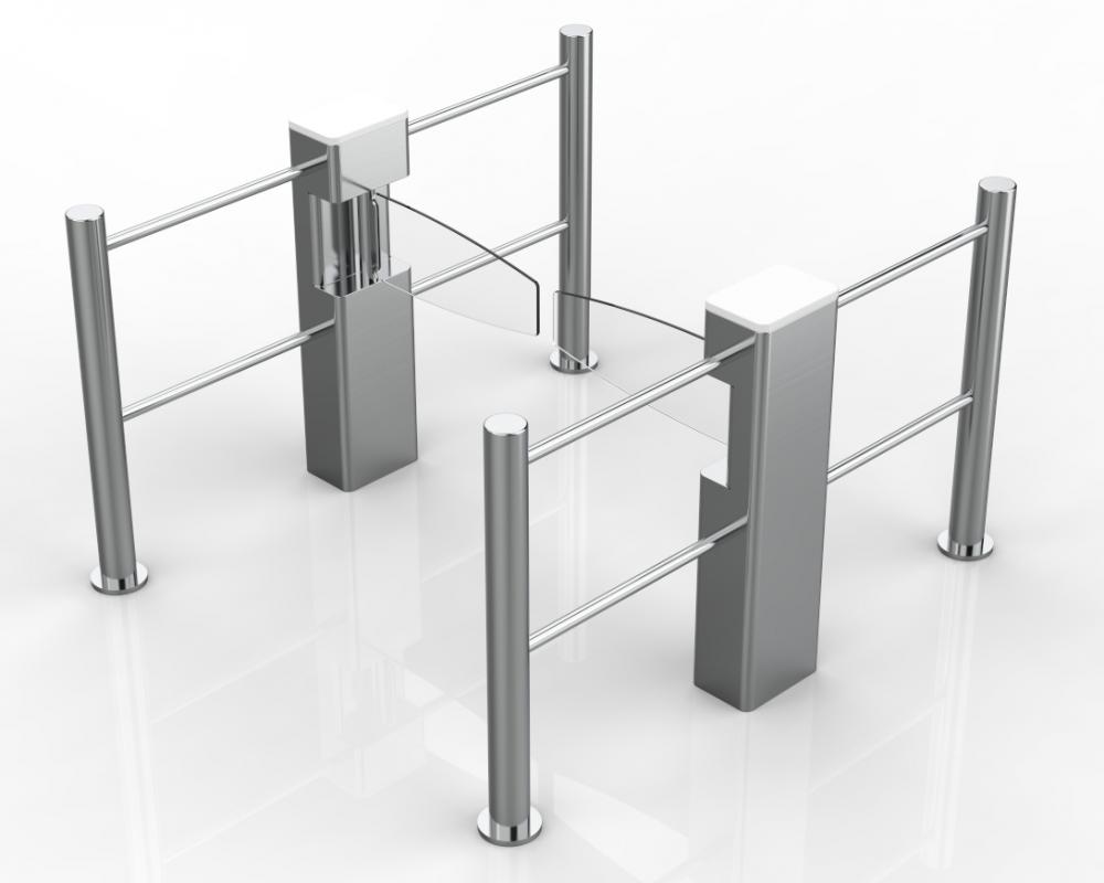 Wide Lane Pedestrian Access Control Swing Gate