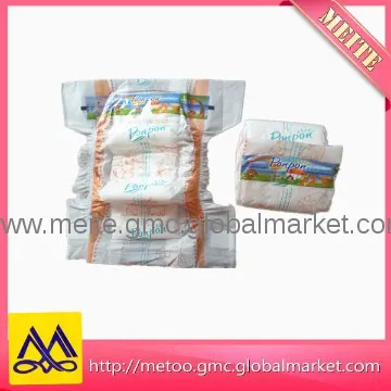 Baby Nappies (Japan San-Dia SAP, US Weyerhaeuser fluf pulp)