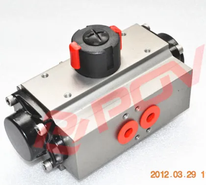 IP67 quarter turn 90 degree rotory air torque pneumatic actuator