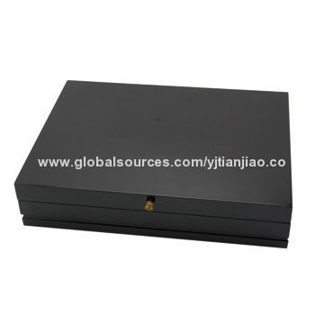 Classical, black decorative wooden box, wholesale