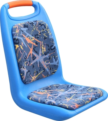 Advertising passenger stand bus seat