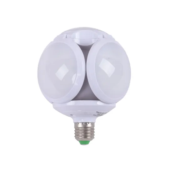 Deformable E27 Holder Football Shape LED Colored Light Bulbs
