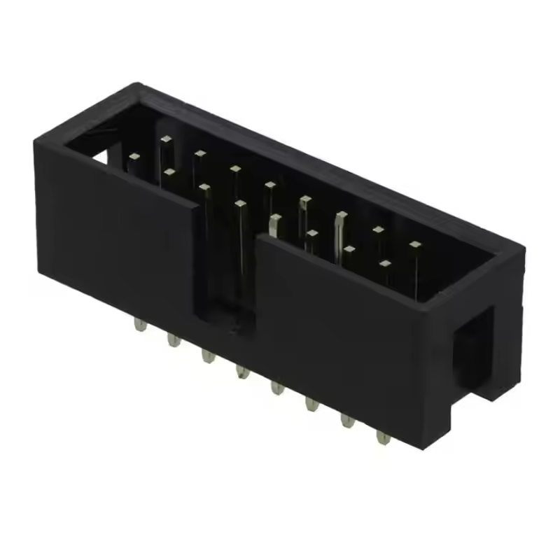 Conector rectangular de 2.54 mm negro