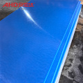 Hoja de nailon extruido de hoja lisa azul PA6