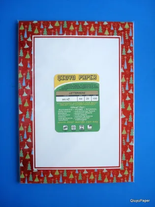A4 100gsm Party Invitation Letter Paper Gift Letter Notes Greeting Christmas Letter Paper