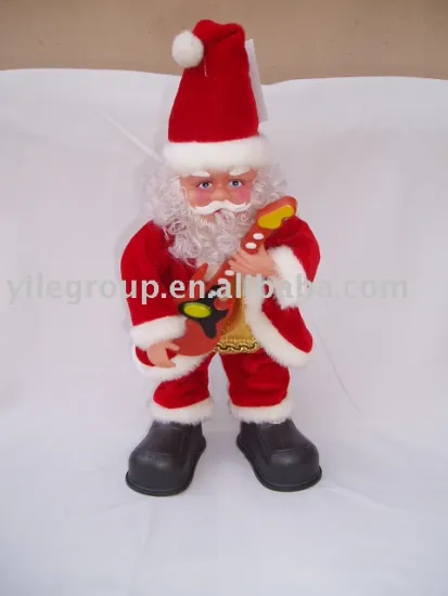 12" santa bowing