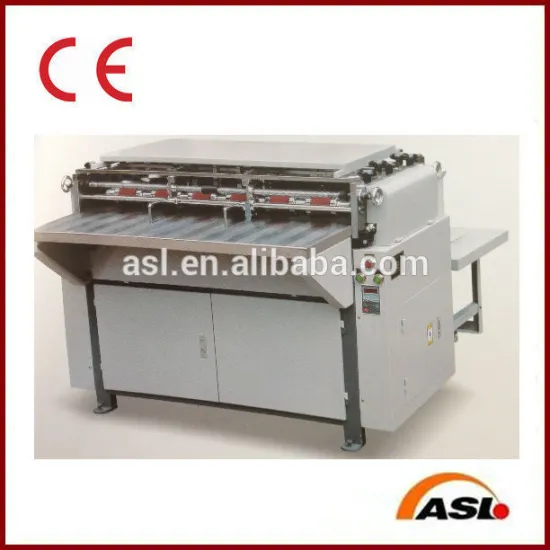 Automatic cardboard Grooving Machine