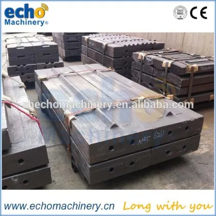 high quality McCloskey impact crusher hammer blow bars like 503-003-056,550-003-056 etc available