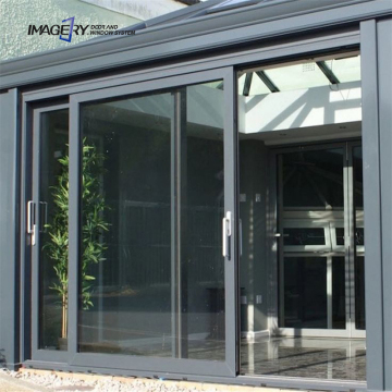 150 Series Fully Sealed Sliding Aluminum Patio Door for Villas