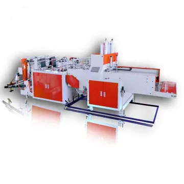HDPE and LDPE Plastic Bag Manufacturing Machine for Garbage, T-Shirt, and Shopping Vests
