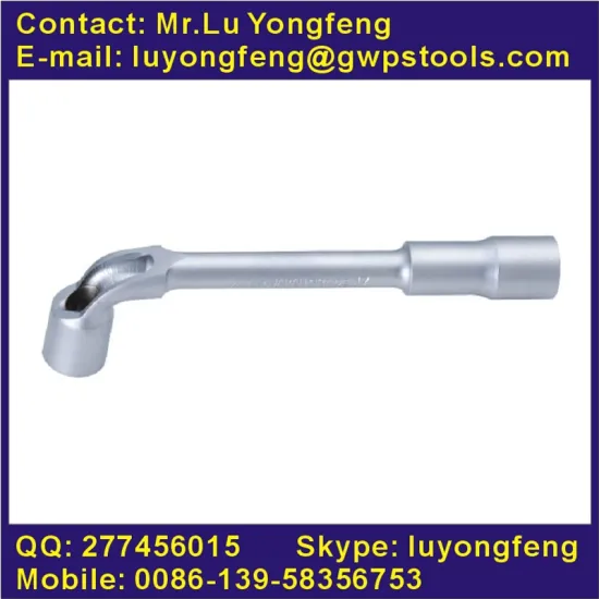 L-type wrench with hole
