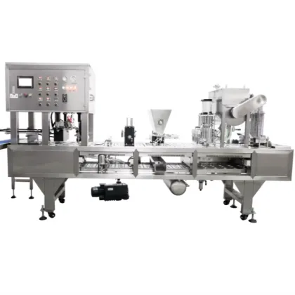Automatic Paper Cup Jam Filling and Sealing Machine