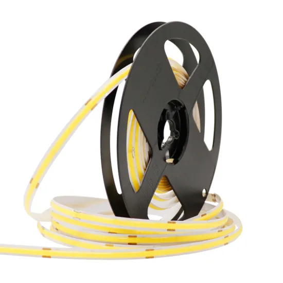 8mm PCB Width 480LEDs Flexible 6000K COB LED Strip 24V