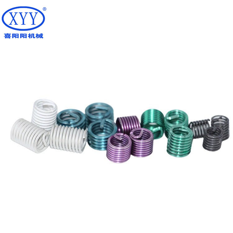 Wholesale In Stock OEM Fine Thread  304 Stainless Steel Spring Wire Thread Insert Natural Color  For Screw Thread  Insert