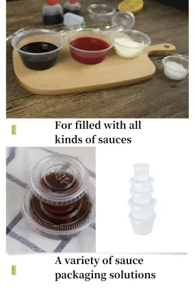 Modern Sauce Cup and Soy Sauce Bottle Pair