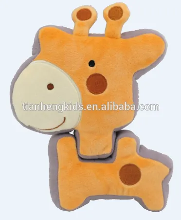 Giraffe Plush Puzzle- Jungle Babies Series 10 inch Plush toy