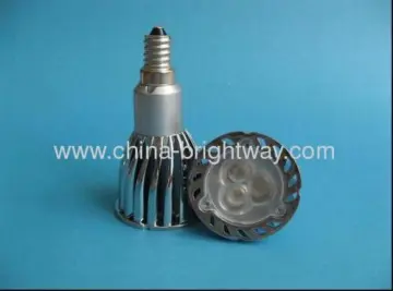 Aluminum Jdr E14 3w Led Spotlight 