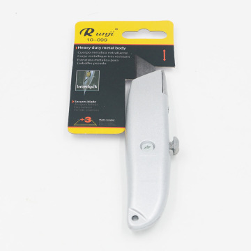 Multi Functional Safety Utility Knife for Box Cutting and More