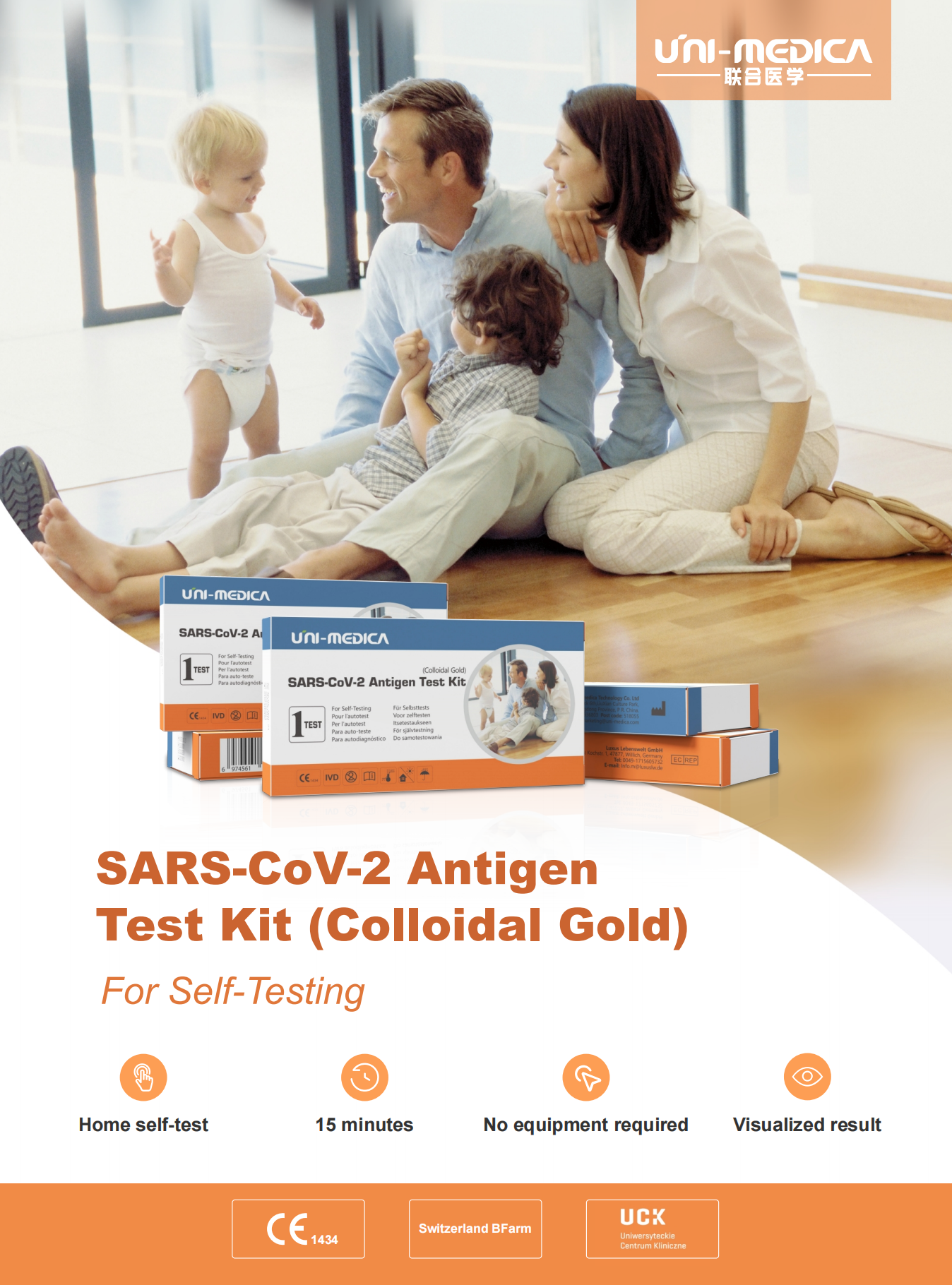 Sars-cov-2 Antigen Test Kit For Self-testing, High Quality Sars-cov-2 ...